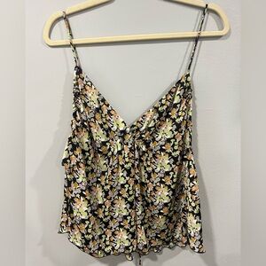 Free People Gardenia Floral Cami